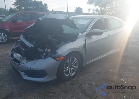 2017 Honda Civic Lx from USA, damaged, VIN 19XFC2F52HE066052